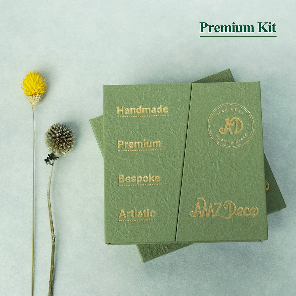 AMZ Deco wax seal stamp premium kit gift pack 1