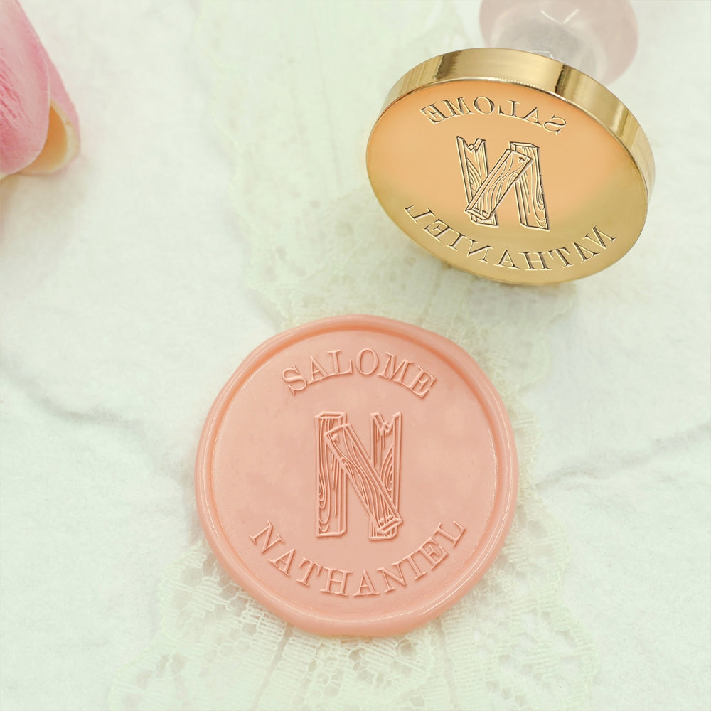 Capital Initial Custom Name Wax Seal Stamp-2