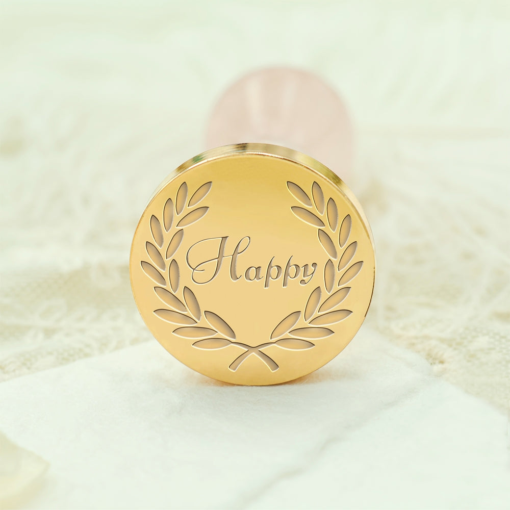 Custom Name Wax Seal Stamp - Style 23 23-3