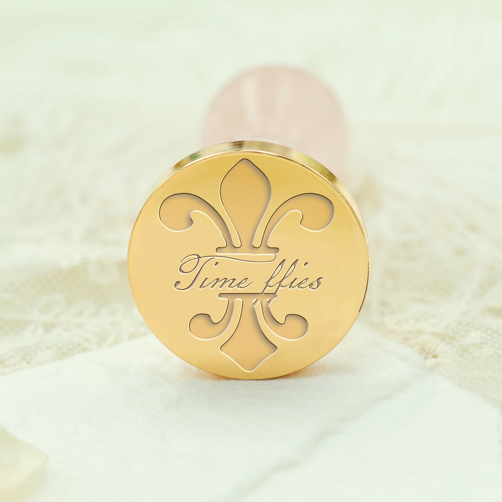 Custom Name Wax Seal Stamp - Style 24 24-3