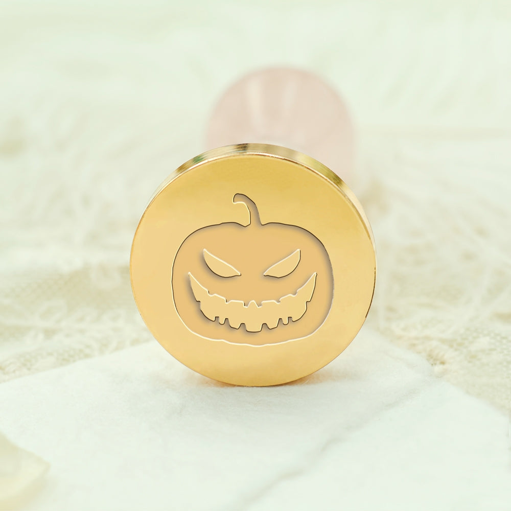 Evil Pumpkin Halloween Wax Seal Stamp