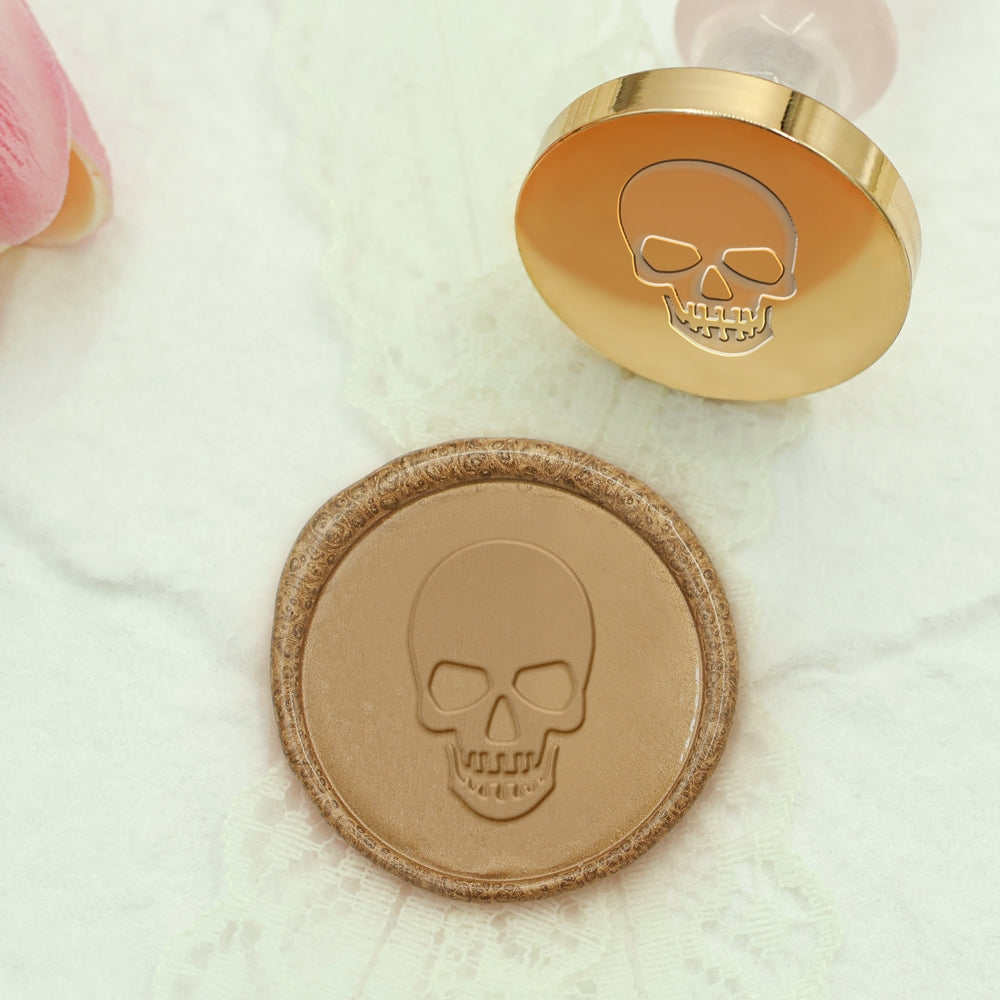 Skull Halloween Wax Seal Stamp2