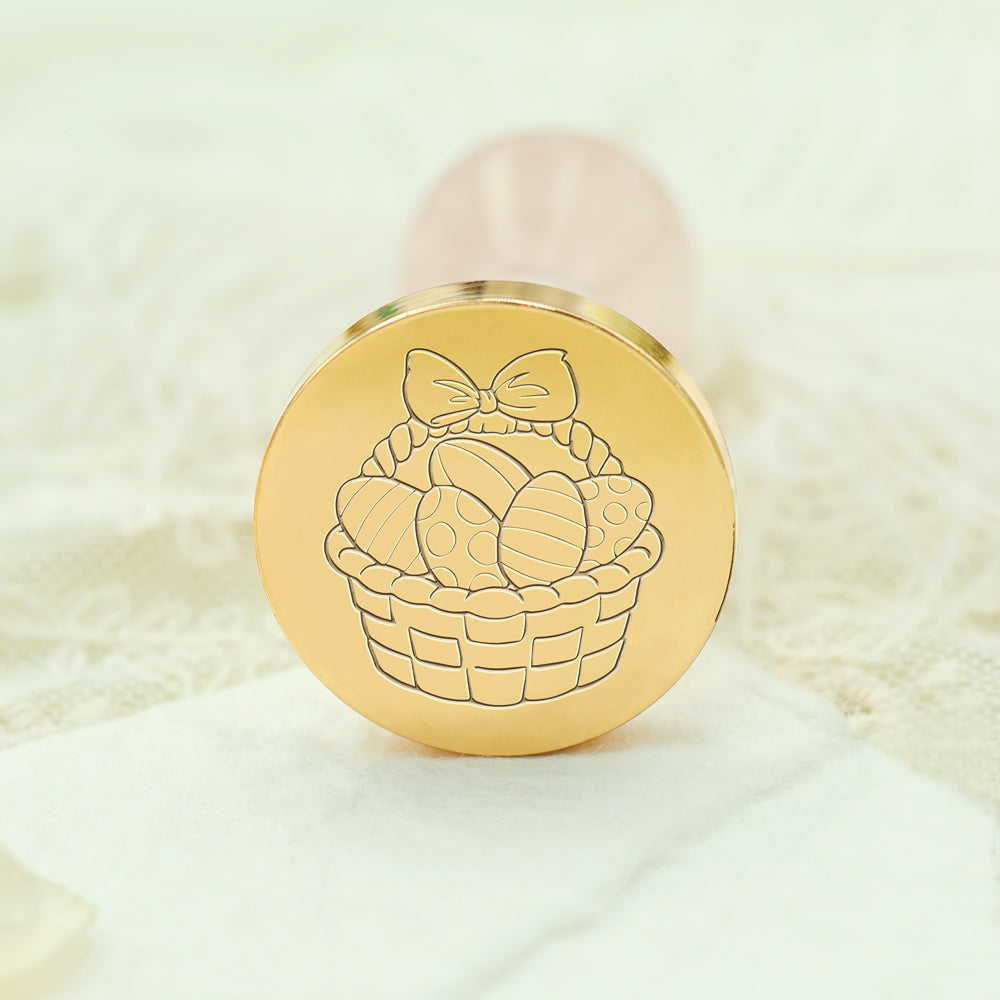Easter Egg Basket Wax Seal Stamp - AMZDeco1