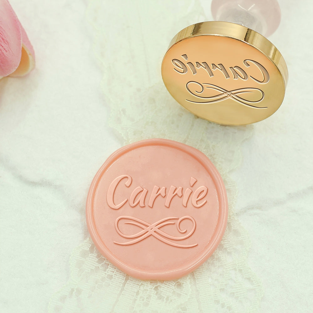 Cute Bowknot Custom Name Wax Seal Stamp-2