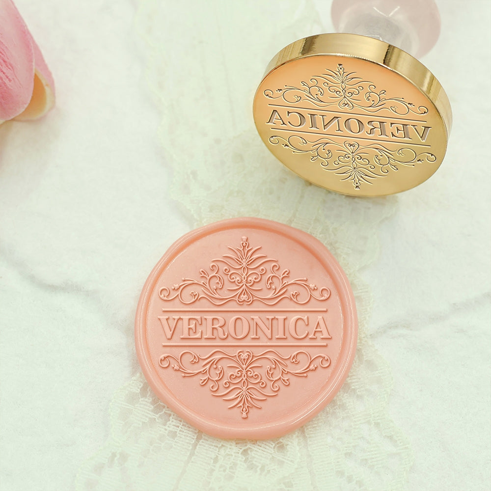 Custom Name Wax Seal Stamp - No.8-2