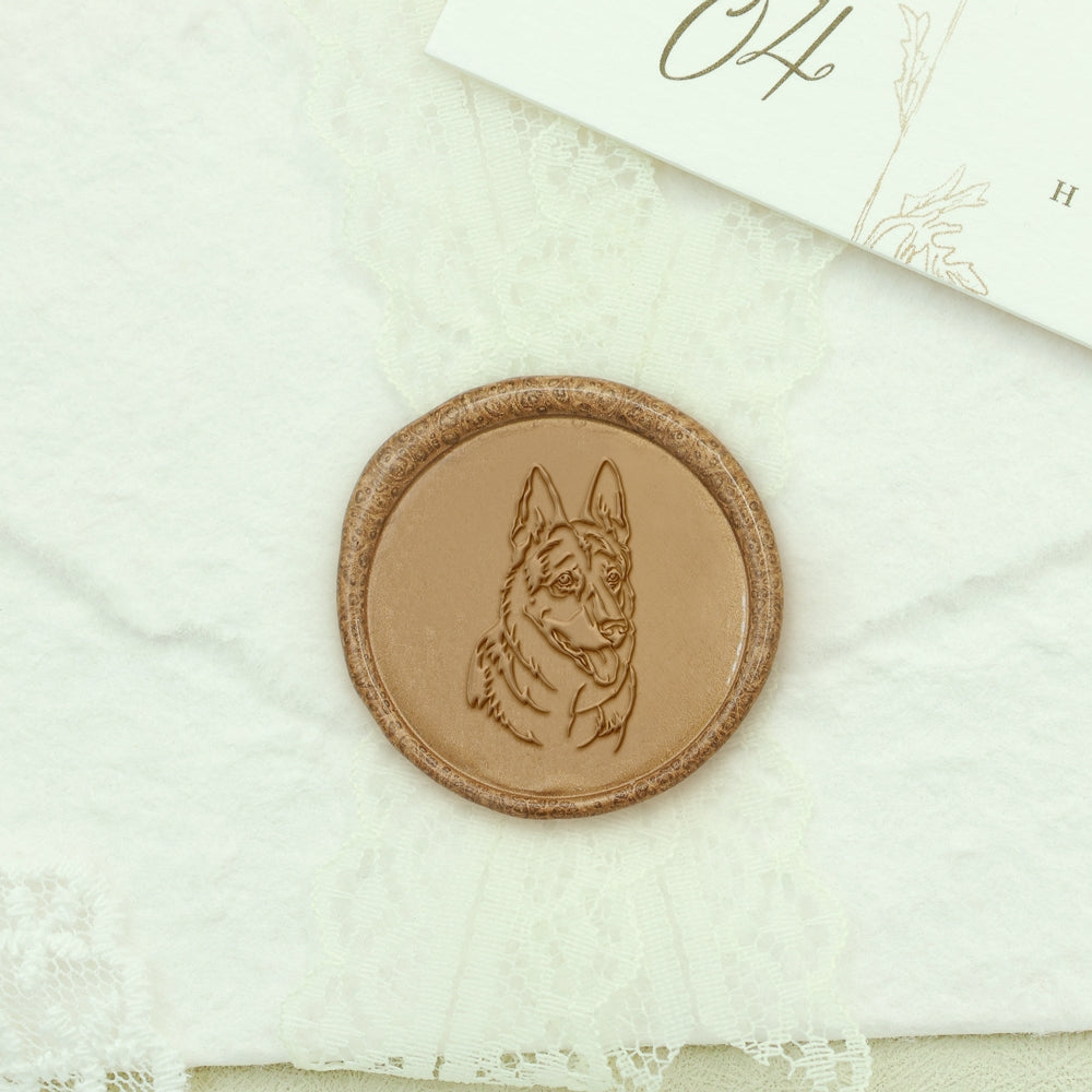 German Shepherd Dog Wax Seal Stamp1