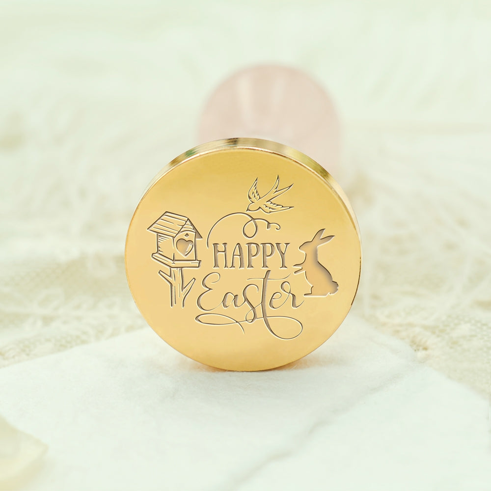 Happy Easter Wax Seal Stamp - AMZDeco1