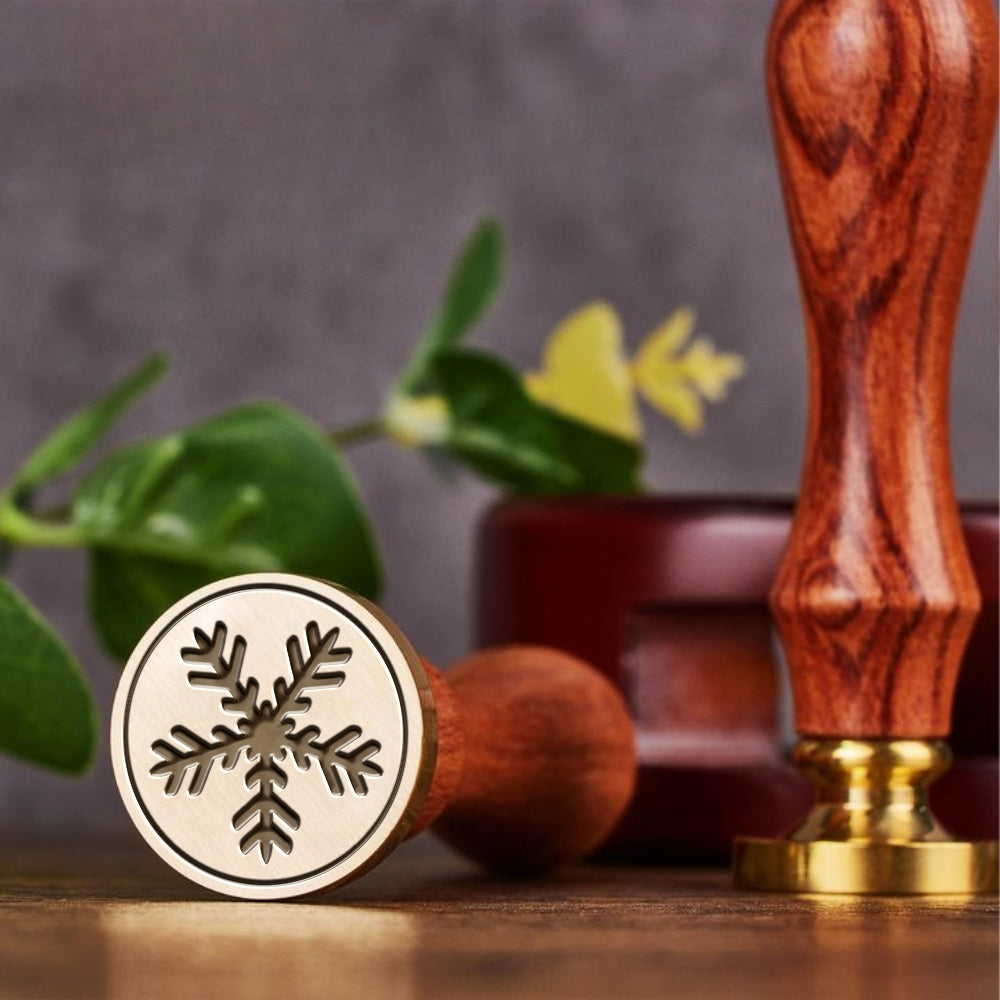 Snowflake Wax Seal Stamp cover