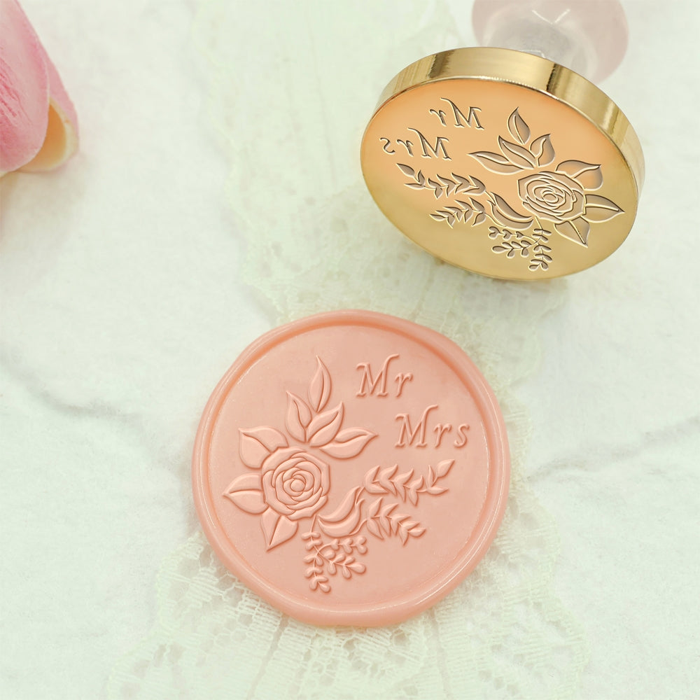 Wedding Symbol Wax Seal Stamp - Style 24 24