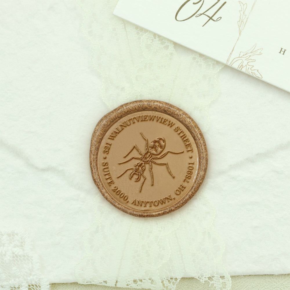 Wildlife Impressions Custom Sea Turtle Address Wax Seal Stamp-19 19-2