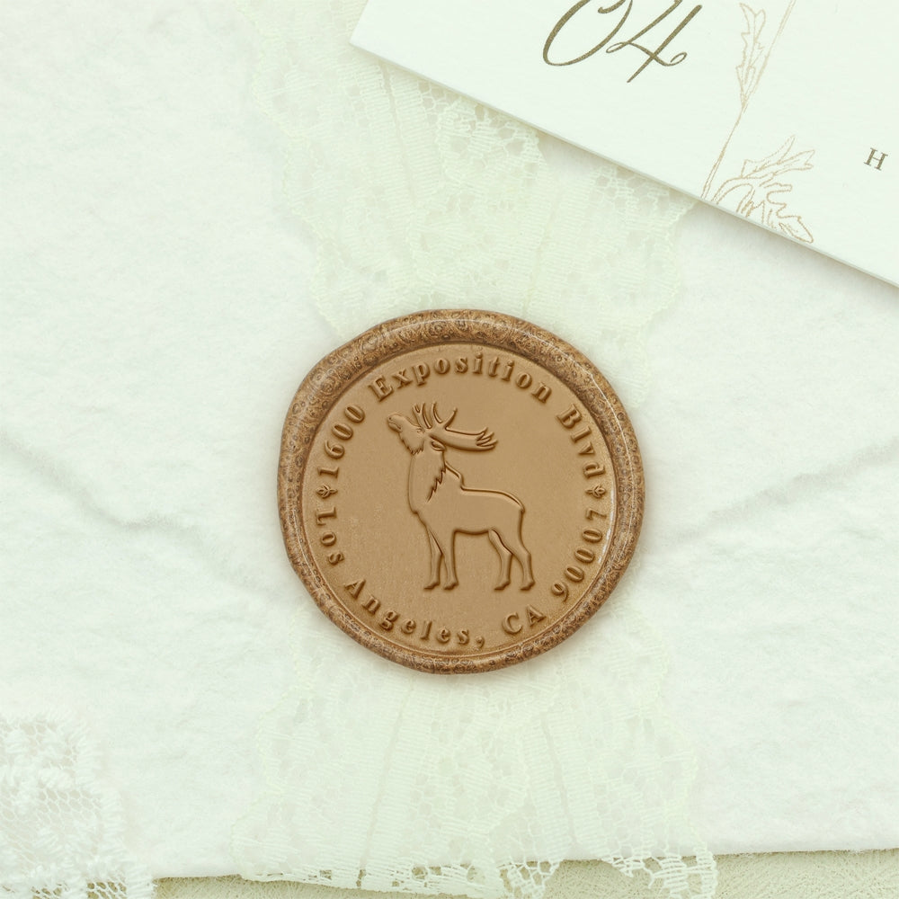 Wildlife Impressions Custom Sea Turtle Address Wax Seal Stamp-22 22-2