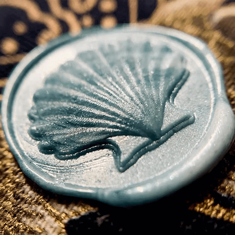 Relief Seashell Wax Seal Stamp from AmzDeco