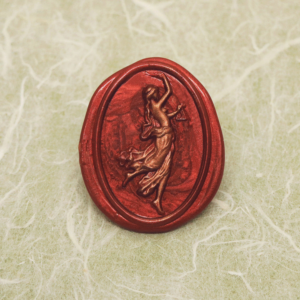 3D relief venus wax seal stamp from AMZ Deco.