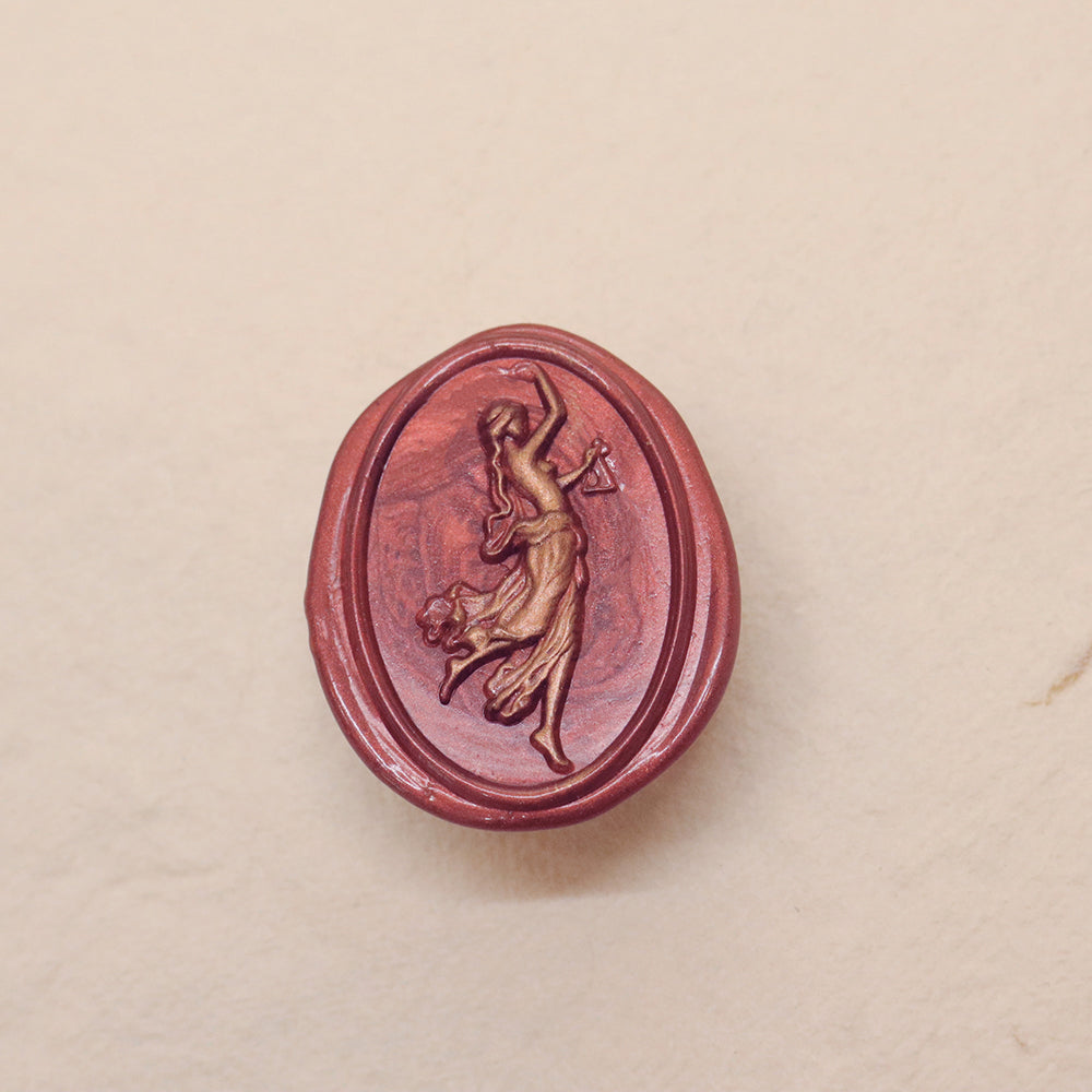 A 3D venus wax seal stamp from AMZ Deco.