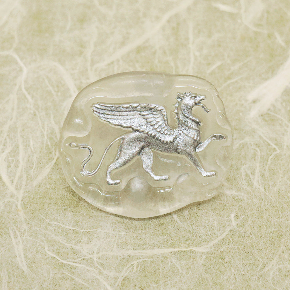 exquisite 3D relief griffin wax seal stamp from AMZ Deco.c