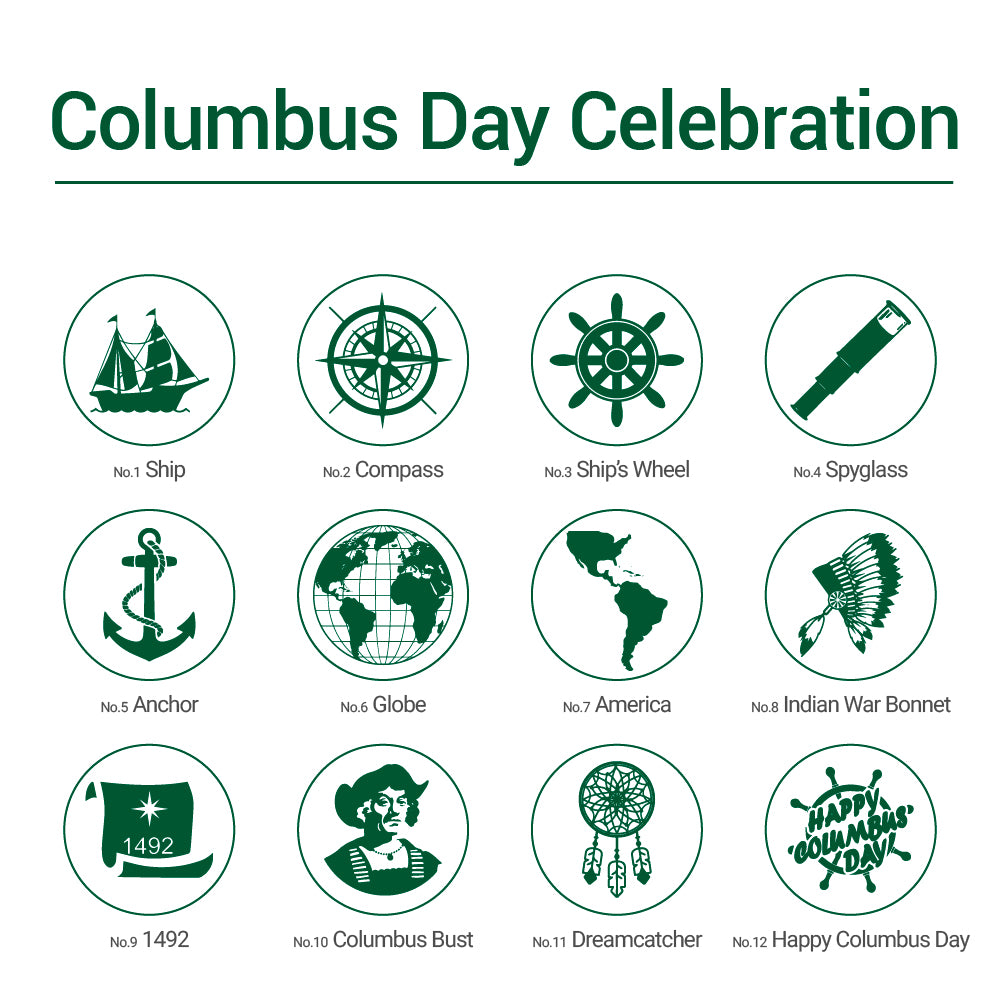 Columbus Celebration Wax Seal Stamp from AMZ Deco.