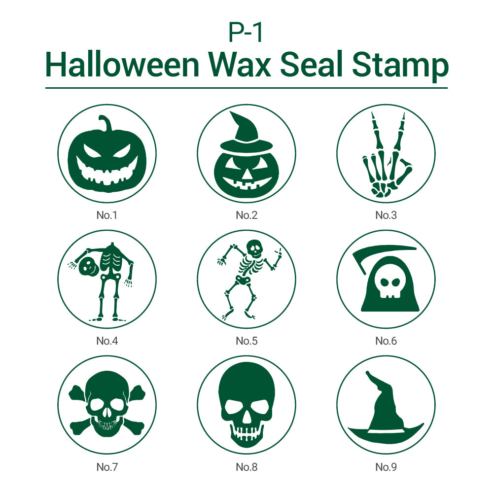 Halloween Wax Seal Stamp from AMZ Deco.