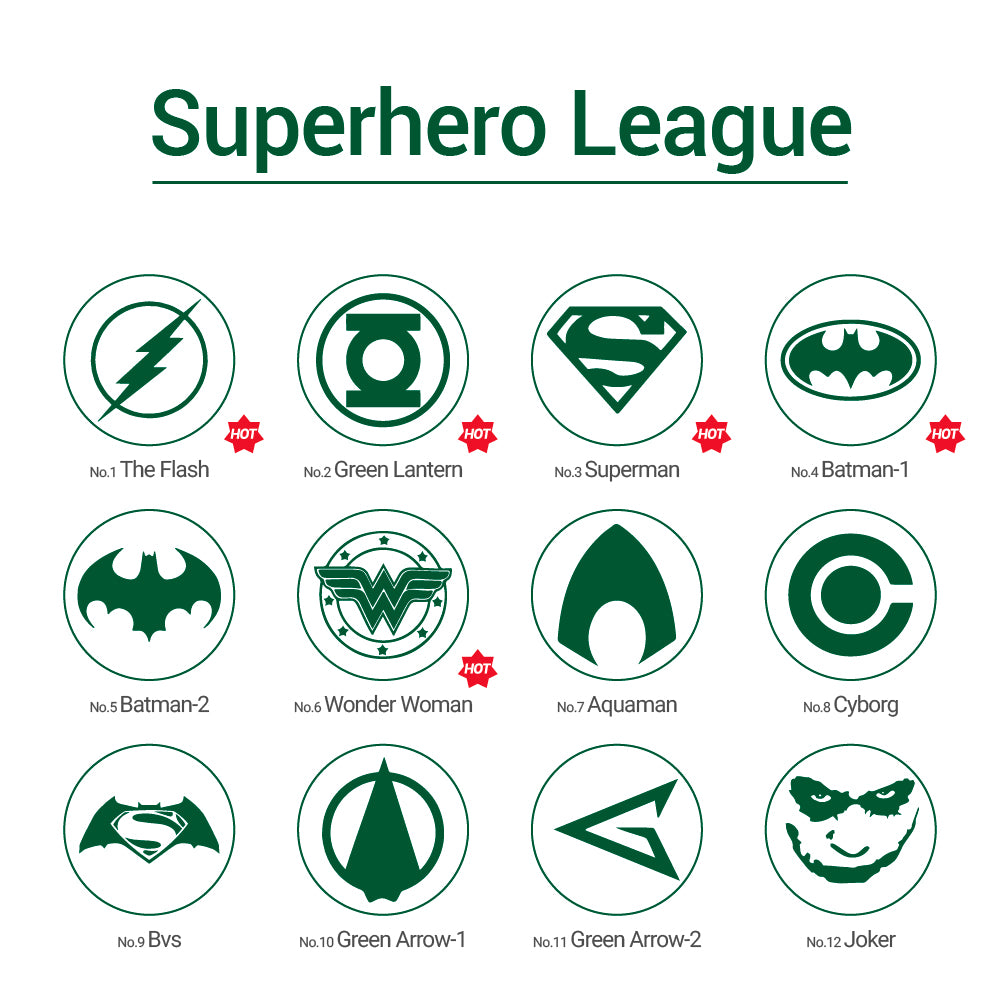 Superhero League Wax Seal Stamp from AMZ Deco.