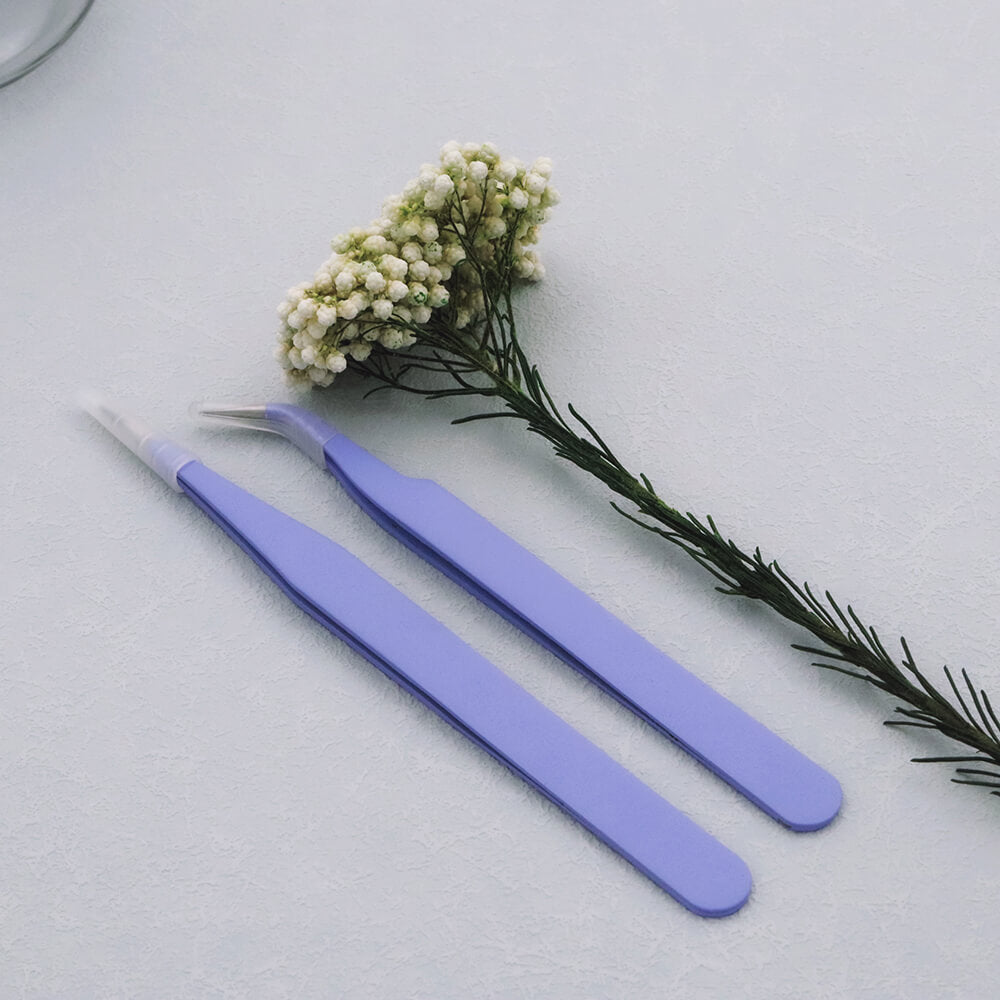 Pale Lavender Pastel Tweezers from AMZ Deco