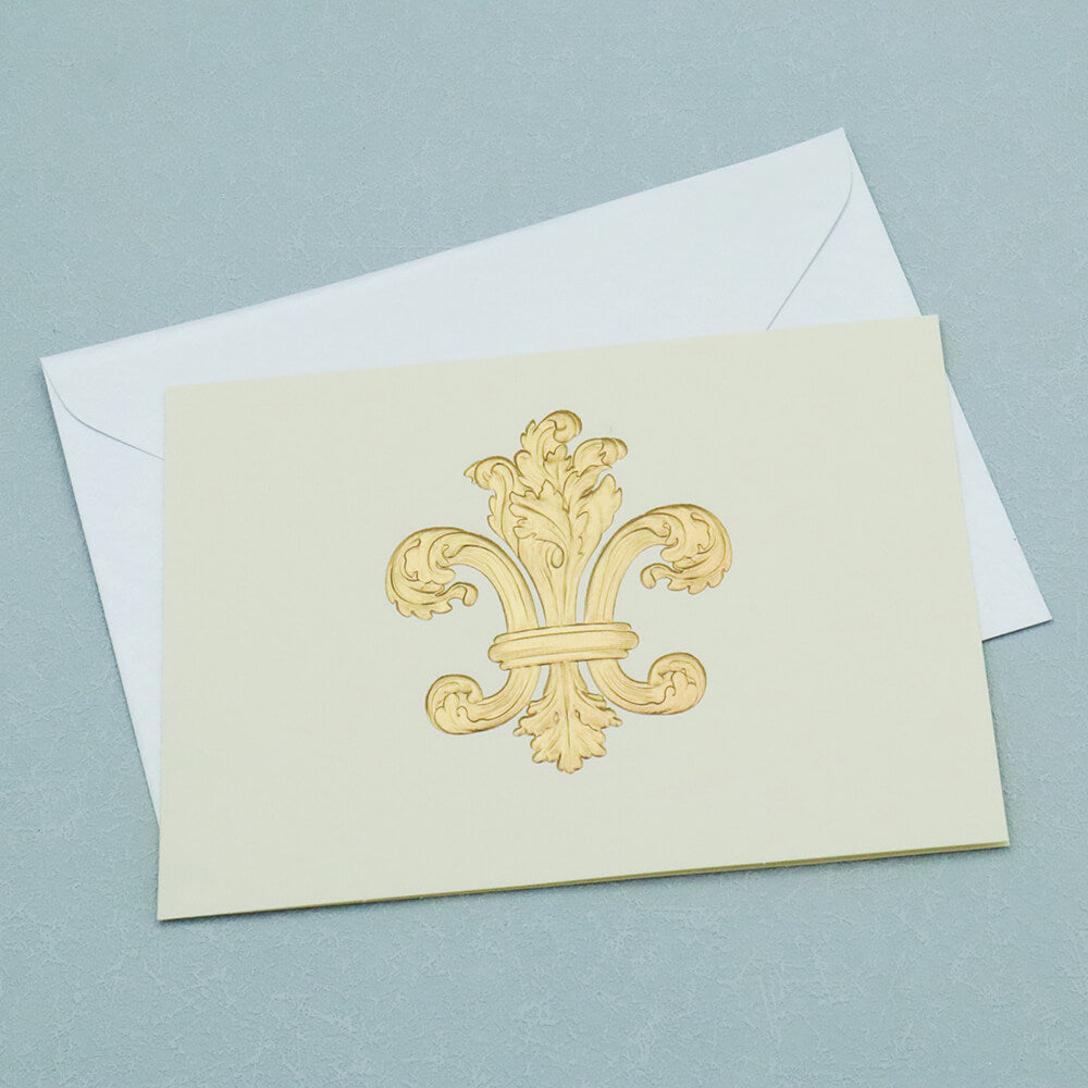 Embossed Gold Foil Greeting Card with Envelope Sets from AMZ Deco