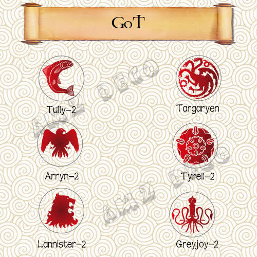 Game of Thrones Wax Seal Stamp