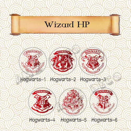 Wizard HP Wax Seal Stamp Designs