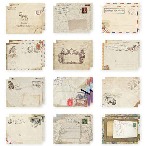 Vintage Assorted Mini Envelopes-3
